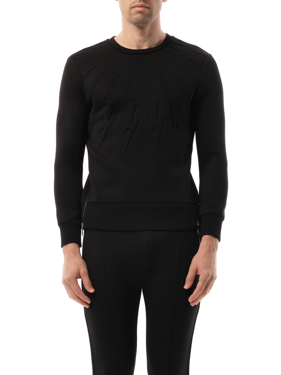Sweatshirt in Black