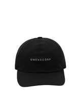 Rick Owens Owenscorp Baseball Cap in Black