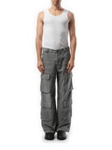 Diesel D-Touch Cargo Pants in Grey