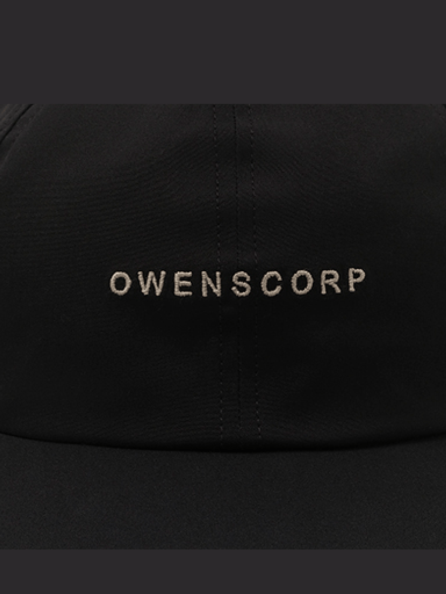 Rick Owens Owenscorp Baseball Cap in Black