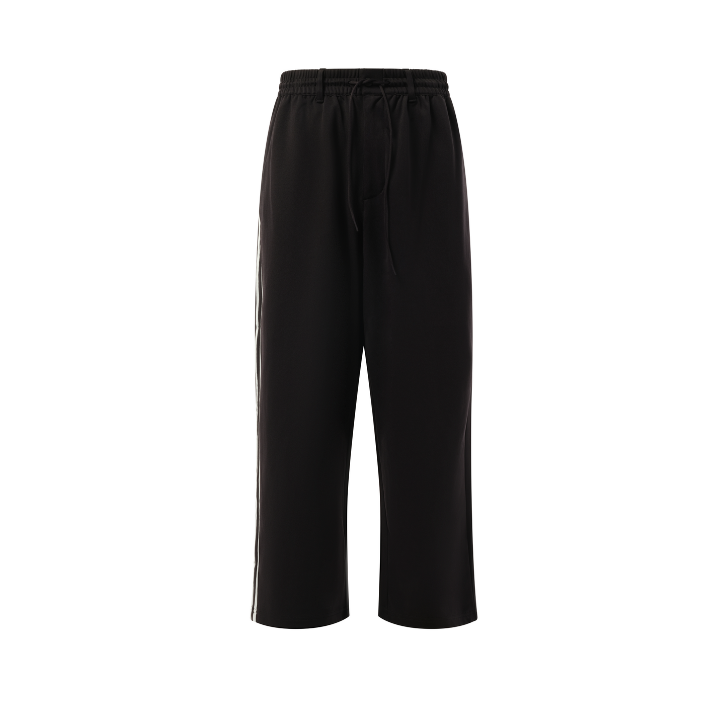 3 Stripe Wide Pants in Black