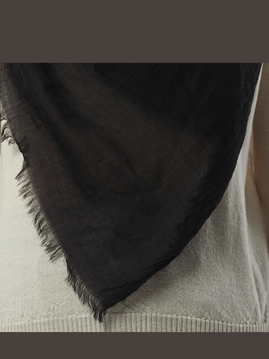Rick Owens Kika Mega Scarf in Black