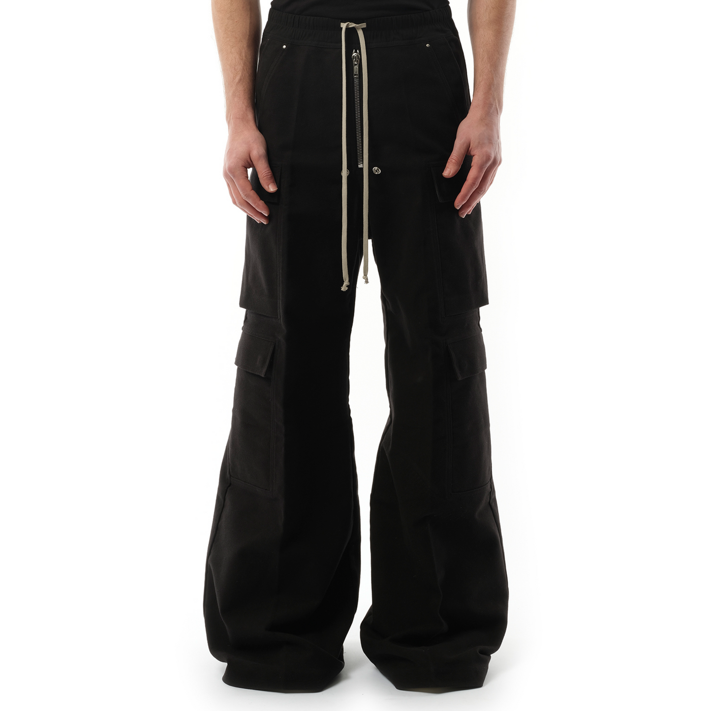 Heavy Twill Cargobelas Pants in Black