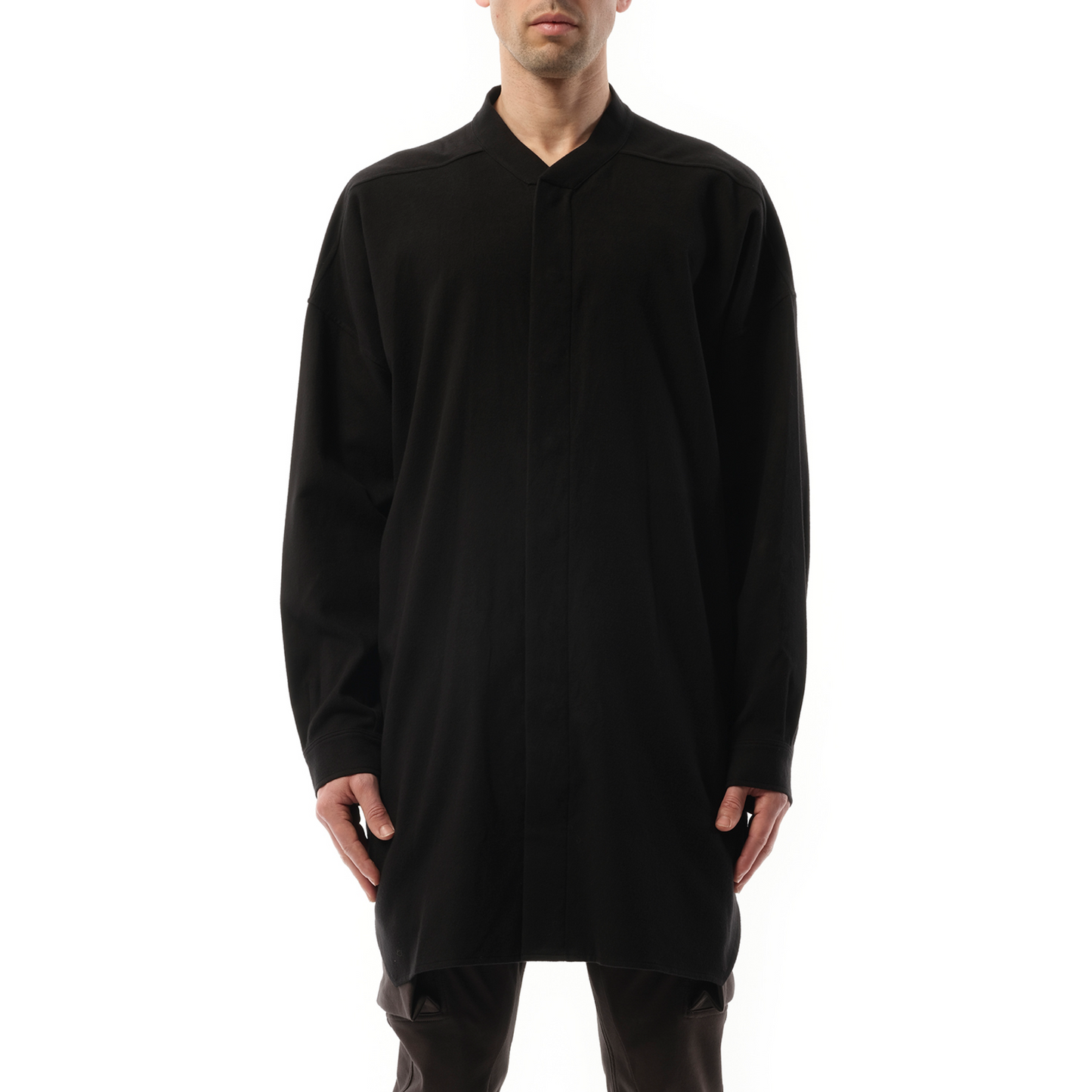 Oversized Faun Shirt in Black