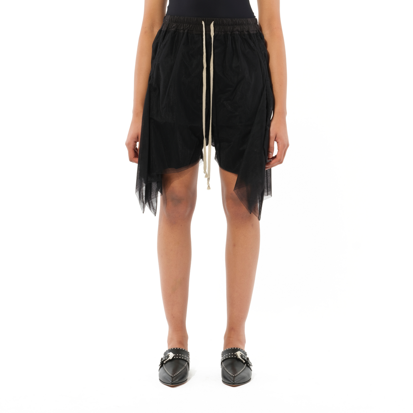 Rick Owens Flounced Shorts Ro15S5352 Tu