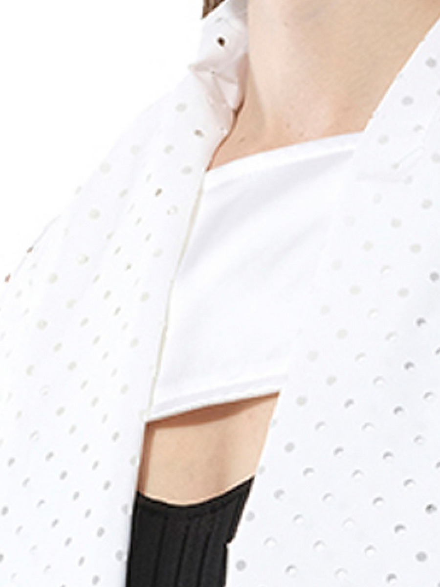 Coat in White