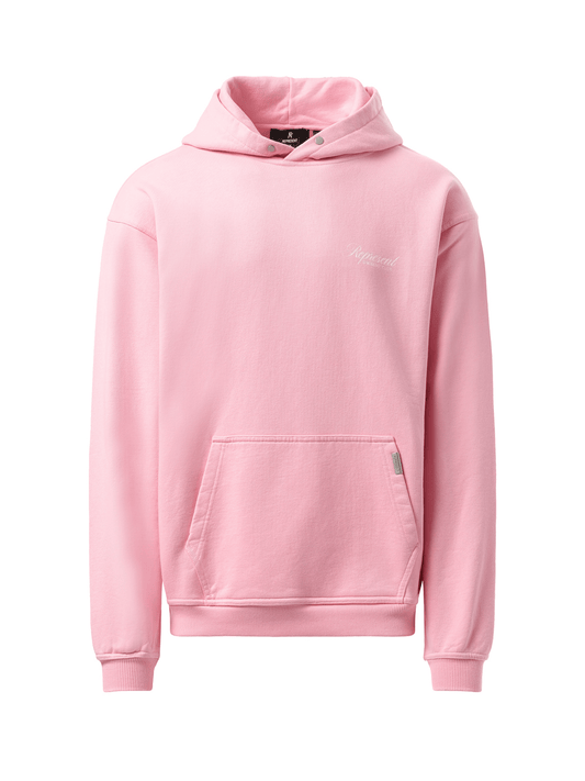 Represent Owners Club Script Hoodie in Pink