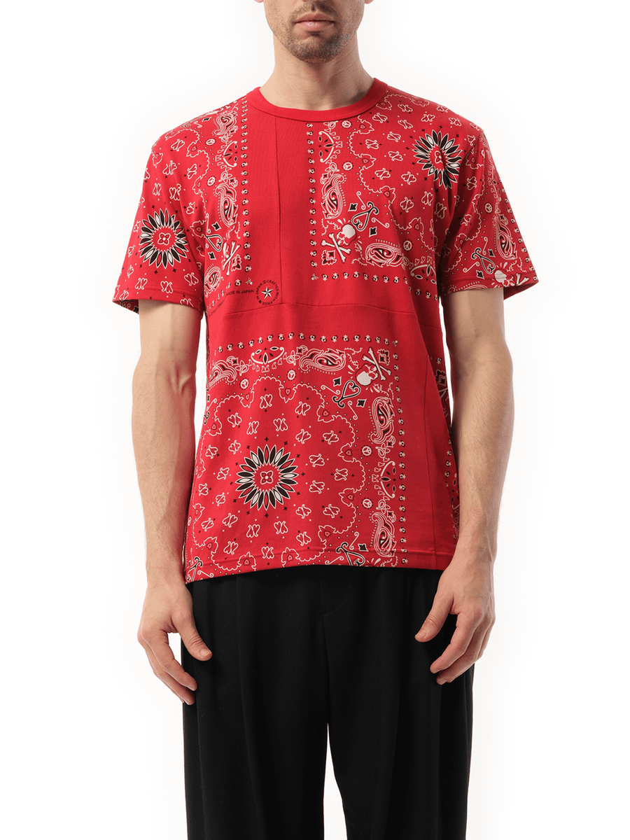 Bandana Logo T-Shirt in Red