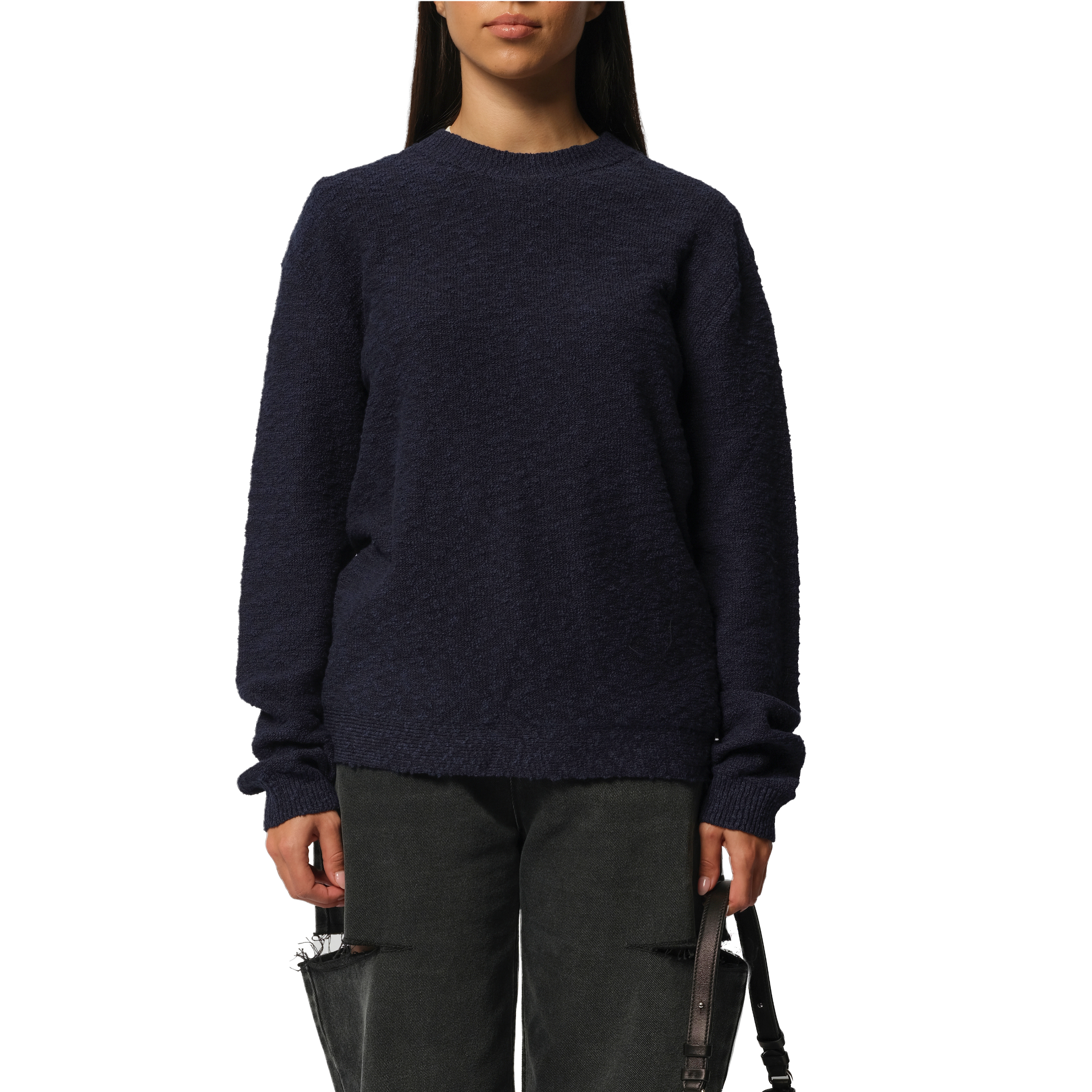 Boucle Sweater in Blue