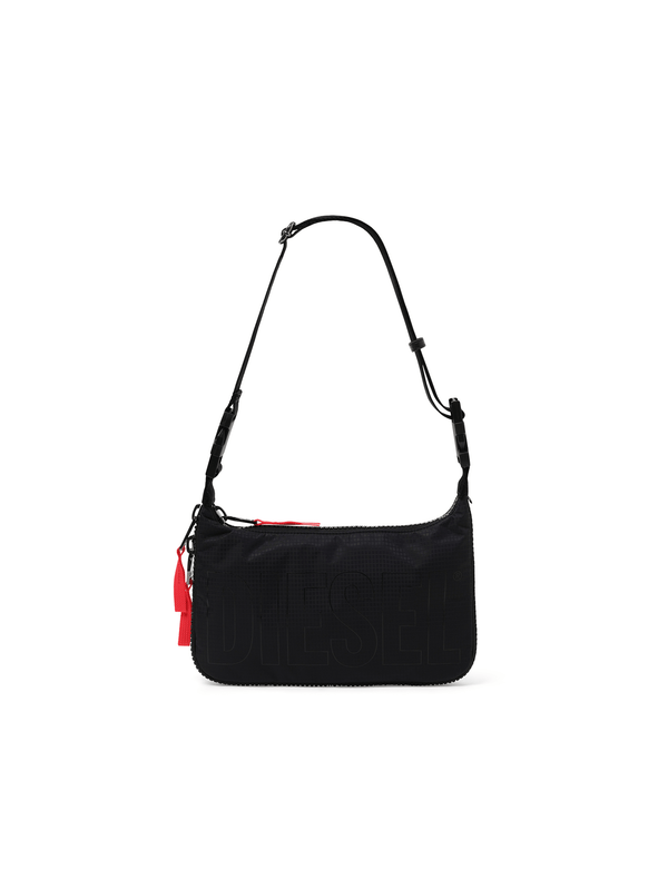 Diesel Zip-D Shoulder Bag in Black