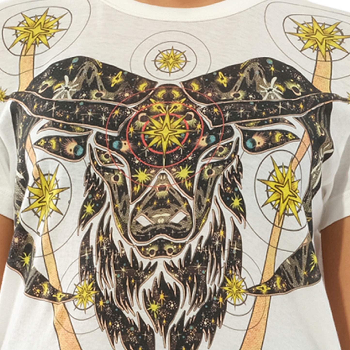 Givenchy Aries T-Shirt Ecru