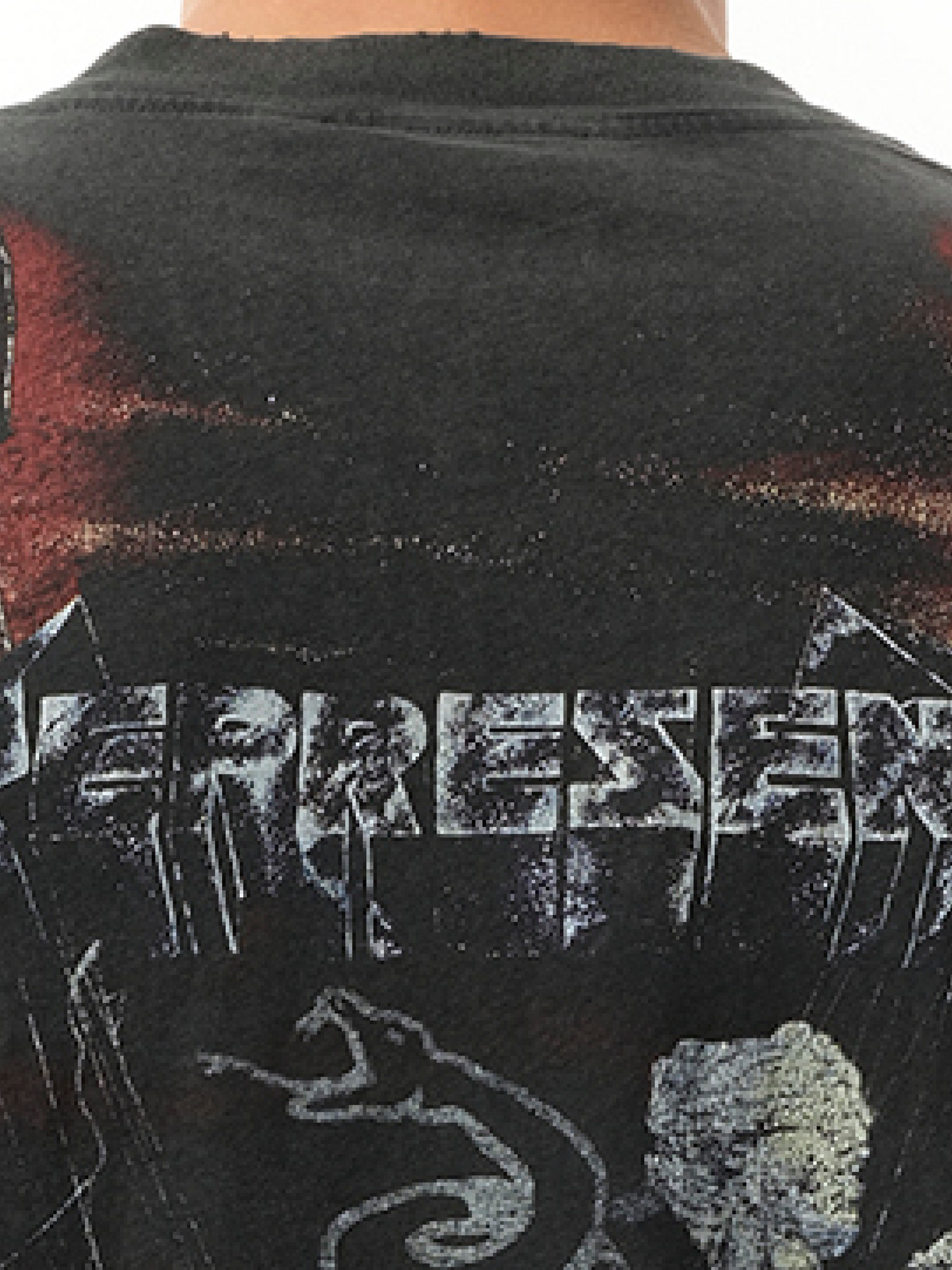 Represent Metallica Master of Puppets T-Shirt in Vintage Grey