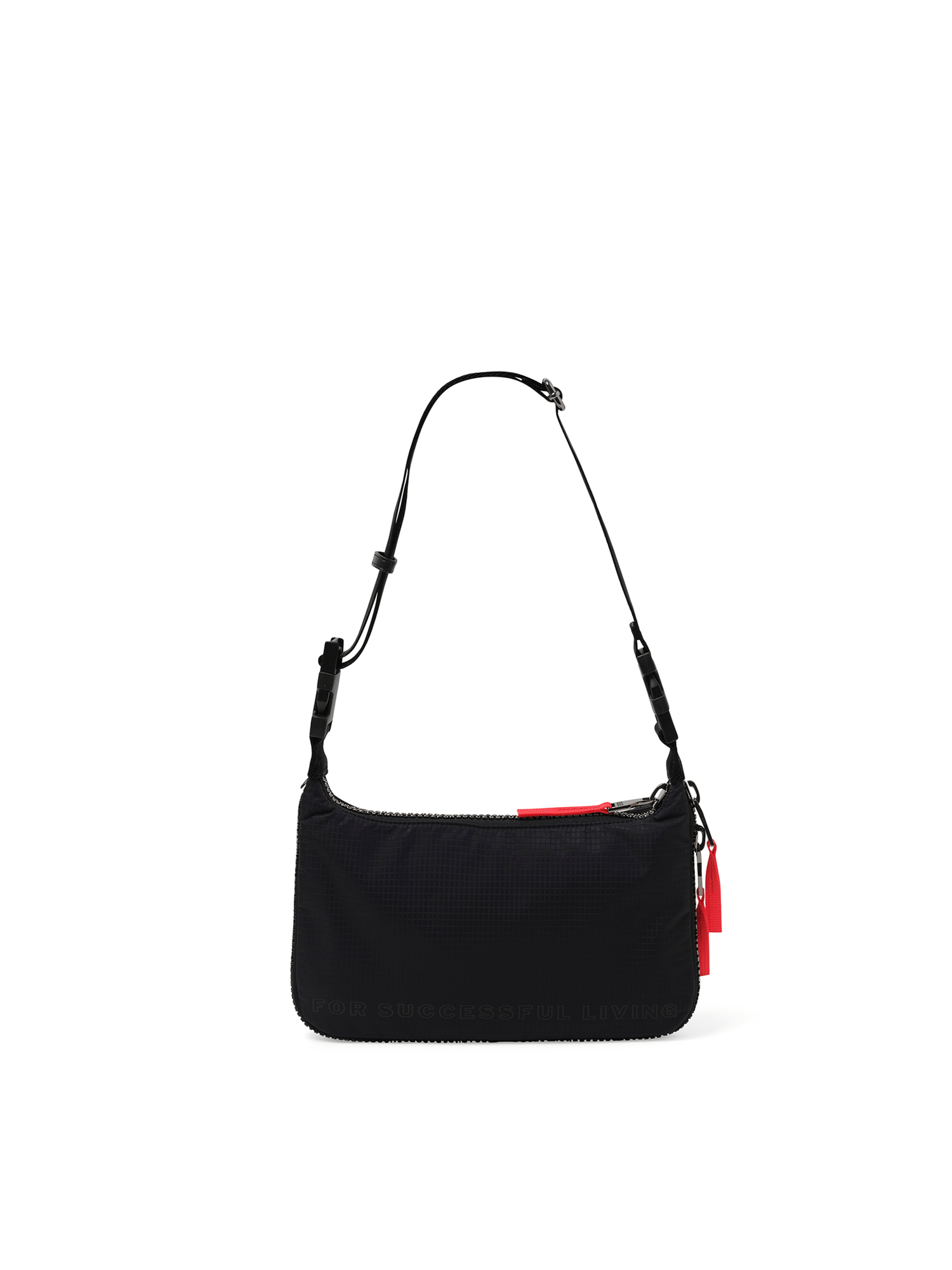 Diesel Zip-D Shoulder Bag in Black
