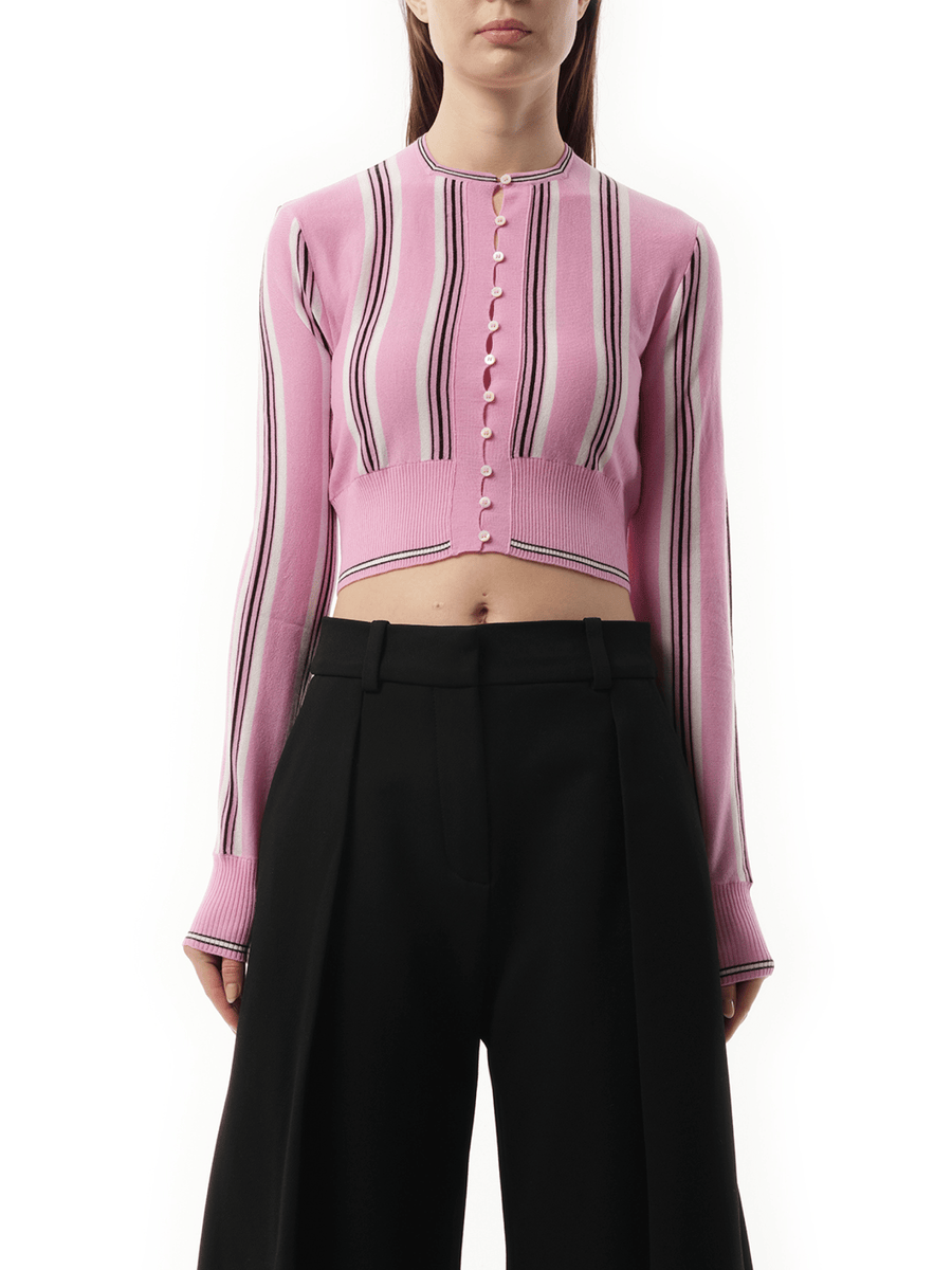 Le Cardigan Spiaggia in Pink/Multicolour