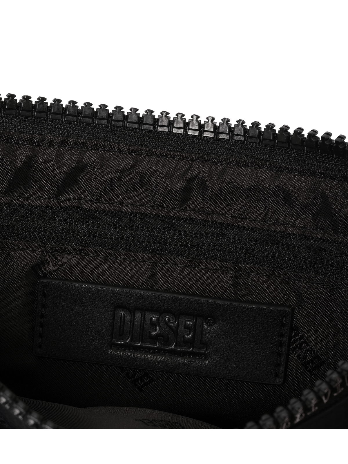 Diesel Zip-D Shoulder Bag in Black