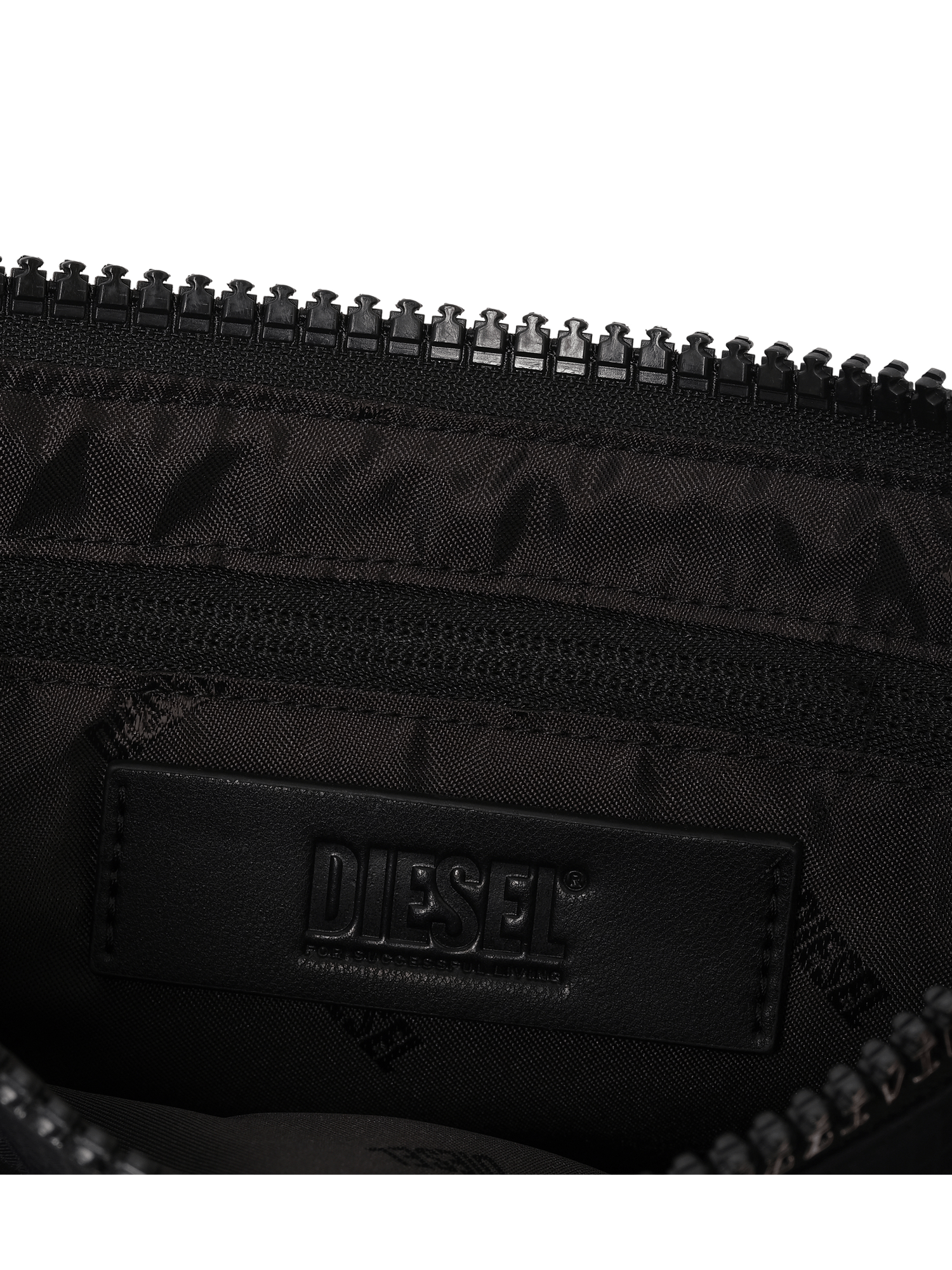 Diesel Zip-D Shoulder Bag in Black