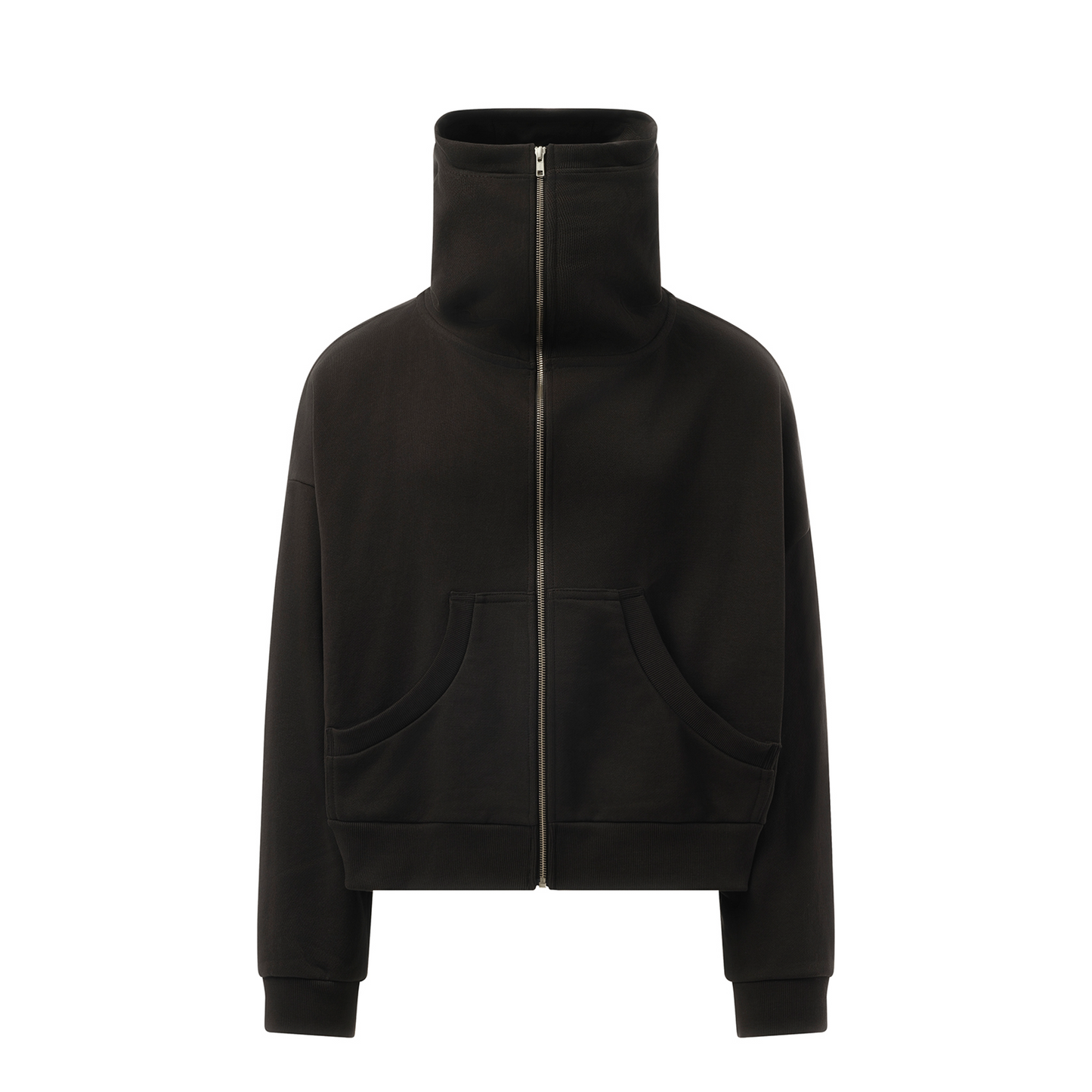 Full Zip Hoodie in Soot