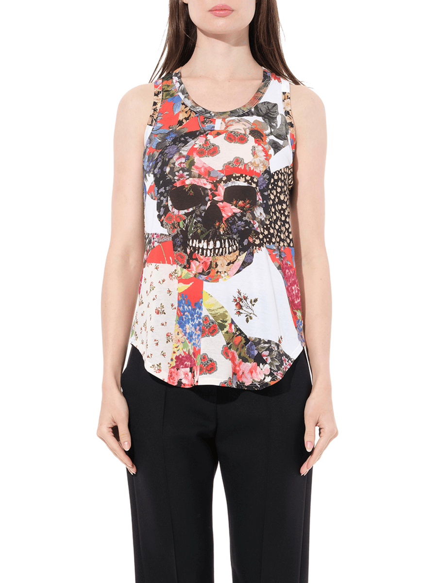 Maglietta Skull T-Shirt in Multicolour