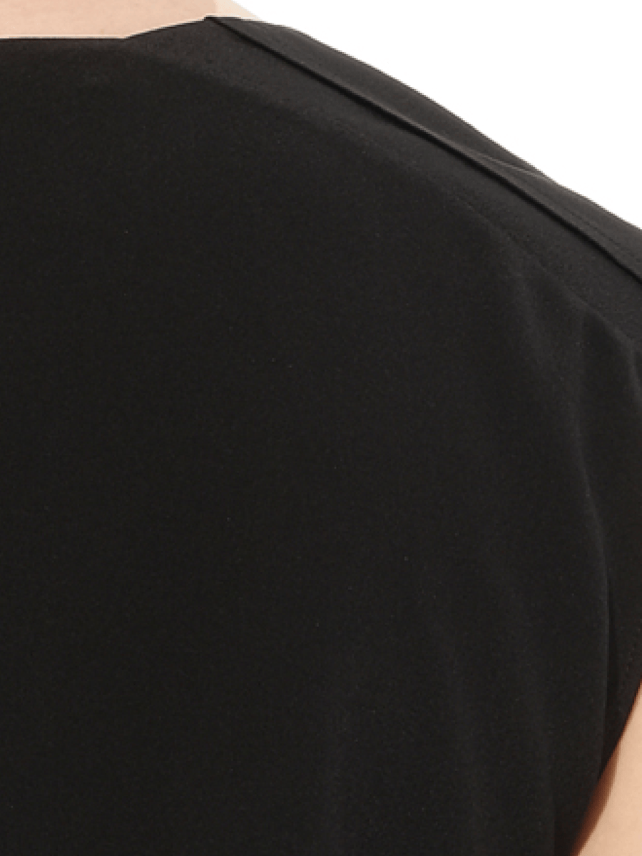 Sleeveless Shirt in Black