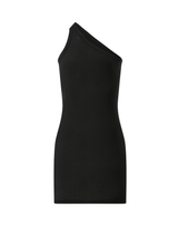 Rick Owens Drkshdw One Shoulder Tank Top in Black