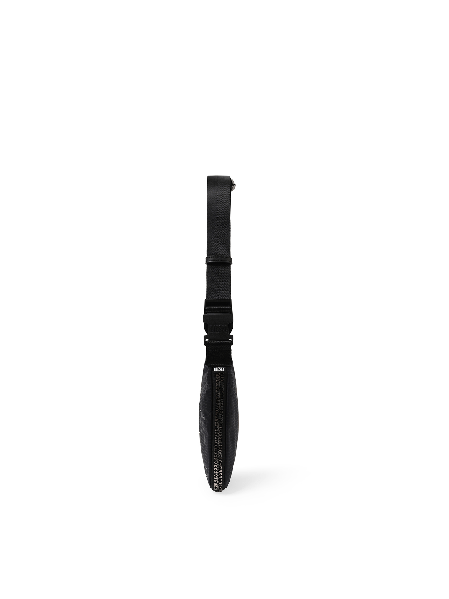 Diesel Zip-D Shoulder Bag in Black