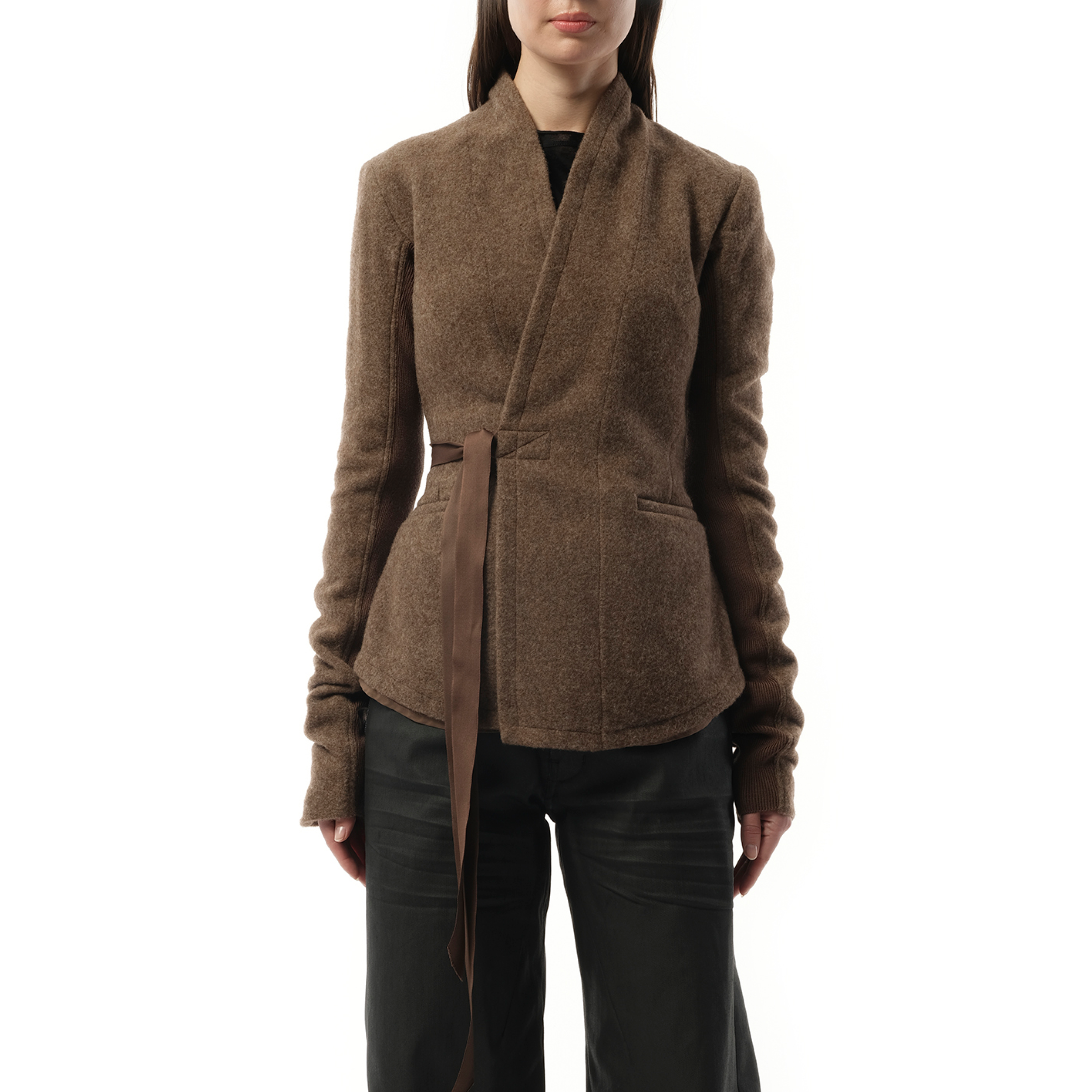 Hollywood Wool Jacket in Fawn