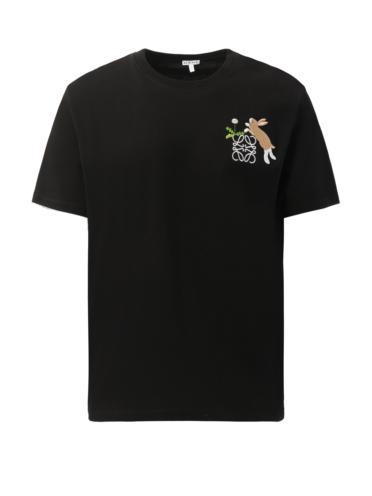 LOEWE スナフジタアナグラムバニーTシャツ ブラック | MARAIS — MARAIS