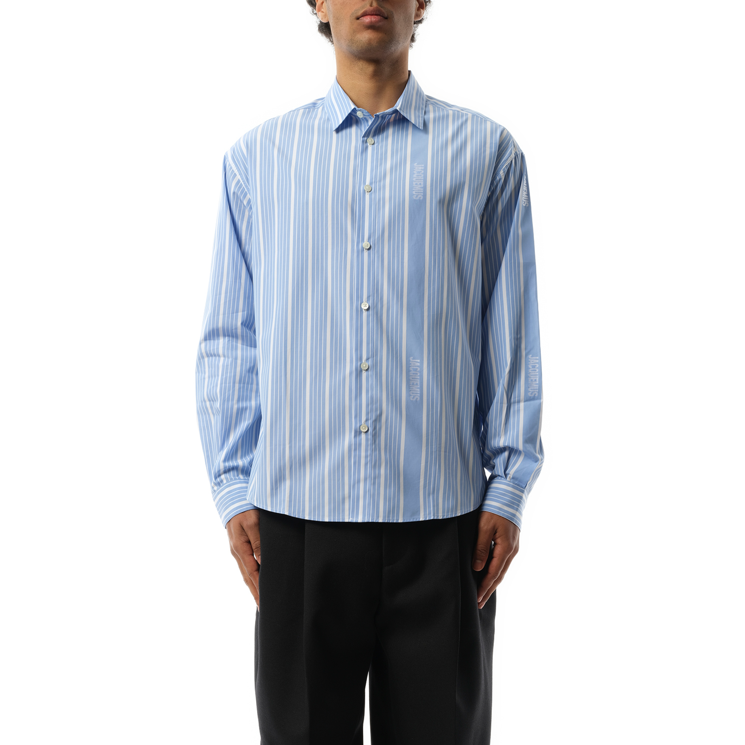 La Chemise Simon in Blue Stripe