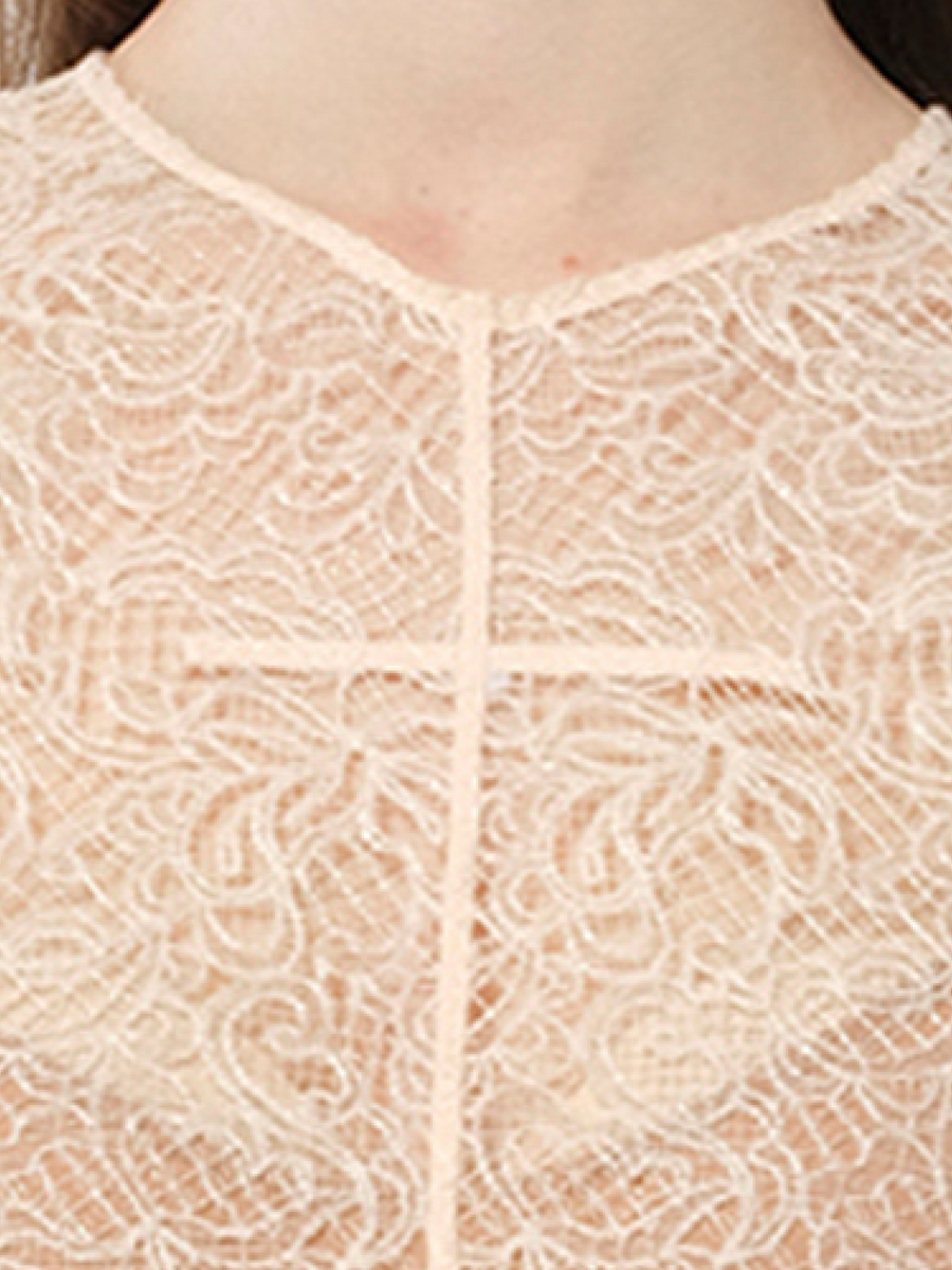 Dress in Beige