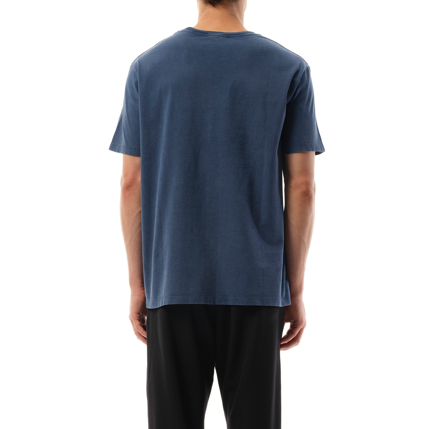 Balmain Vintage Emb T-Shirt in Blue