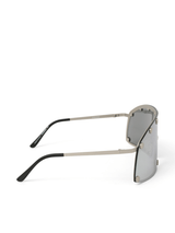 Rick Owens Shielding Sunglasses in Silver