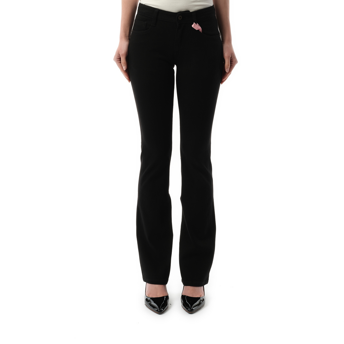 999 Skinny Stretch Jeans in Black