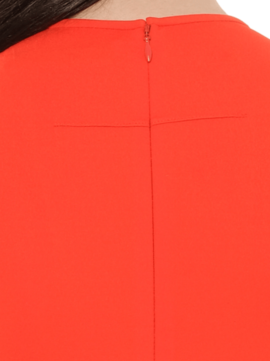 Short Dress in Orange