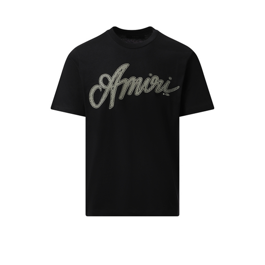 Amiri Script T-Shirt in Black