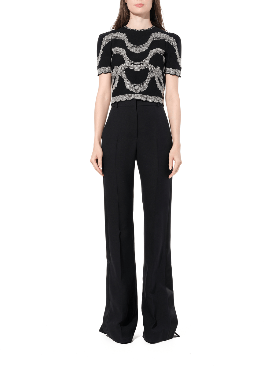 Short Sleeve Top in Black