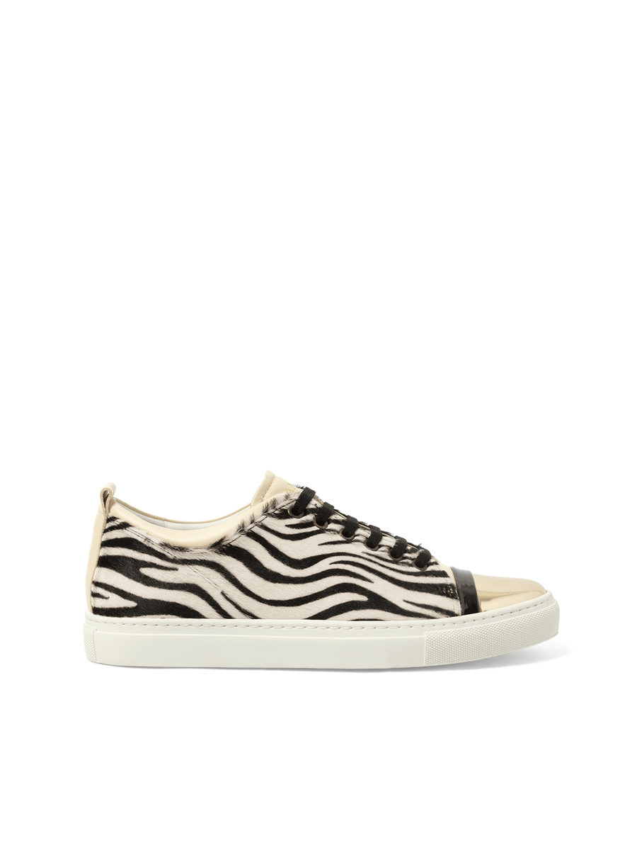 Sneaker in Black Side View | LANVIN