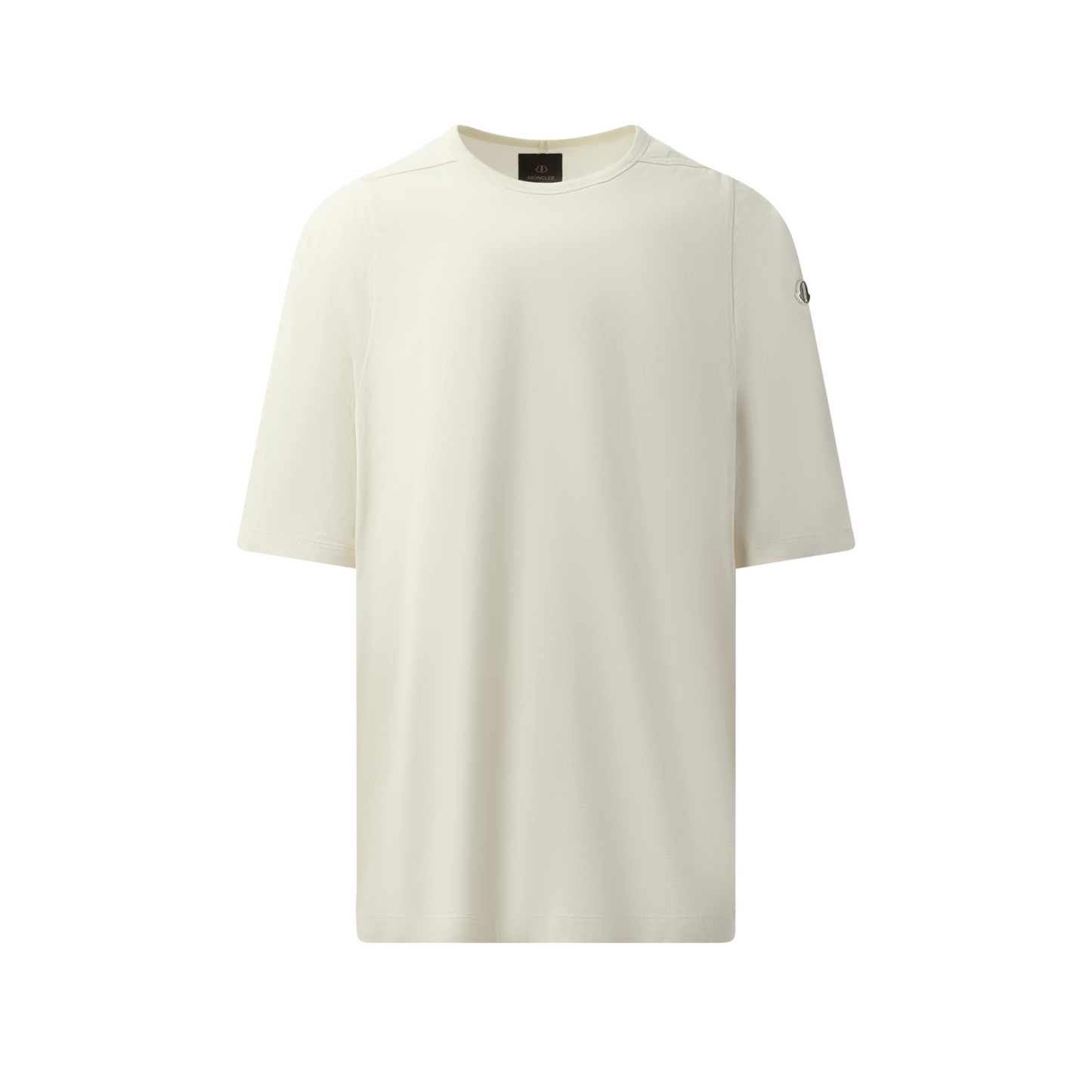 Rick Owens x Moncler Crewneck SS T-Shirt in Milk