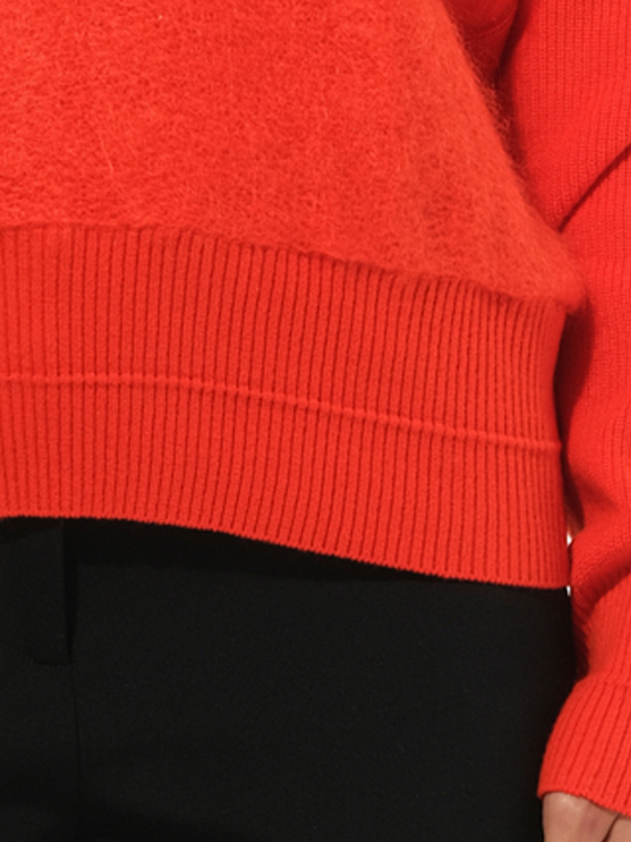 Sweater Knit in Orange