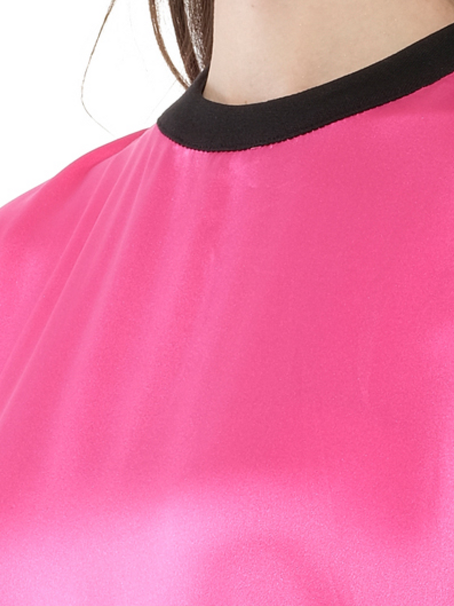 Silk Dress in Fushia