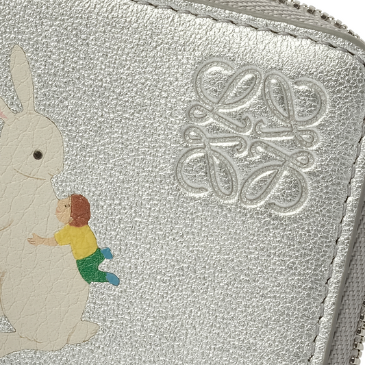 Bunnies Coin Cardholder in Silver