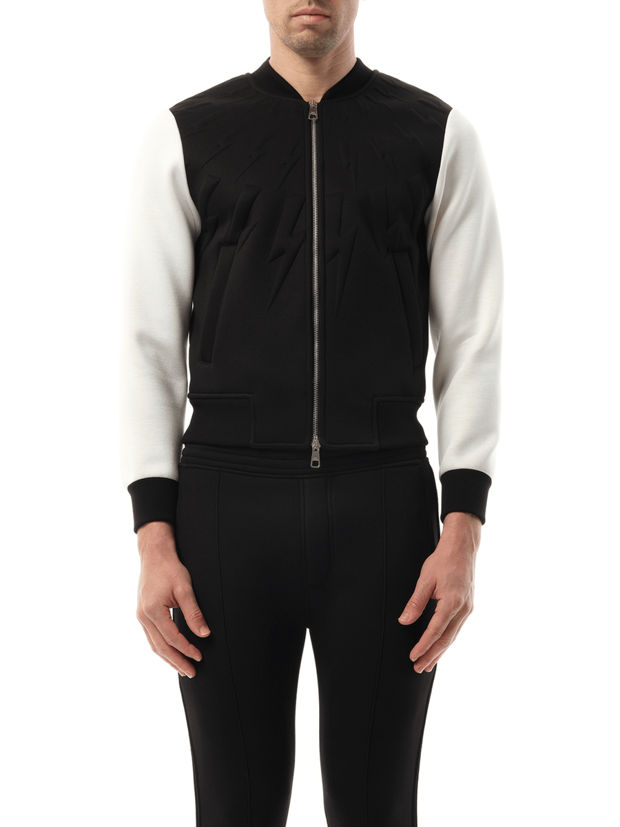 Zip Sweatshirt in Black