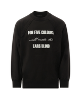 Undercover Back Logo Sweatshirt in Black1