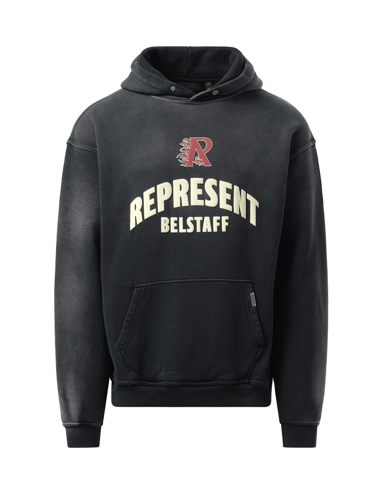 Represent Represent X Belstaff Flame Pheonix Hoodie in Shadow