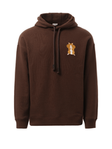 Loewe Suna Fujita Hamster Hoodie in Dark Brown