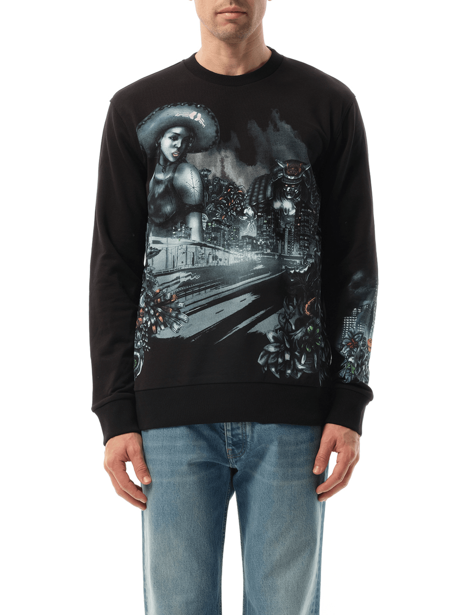 Lonely Sweatshirt in Black