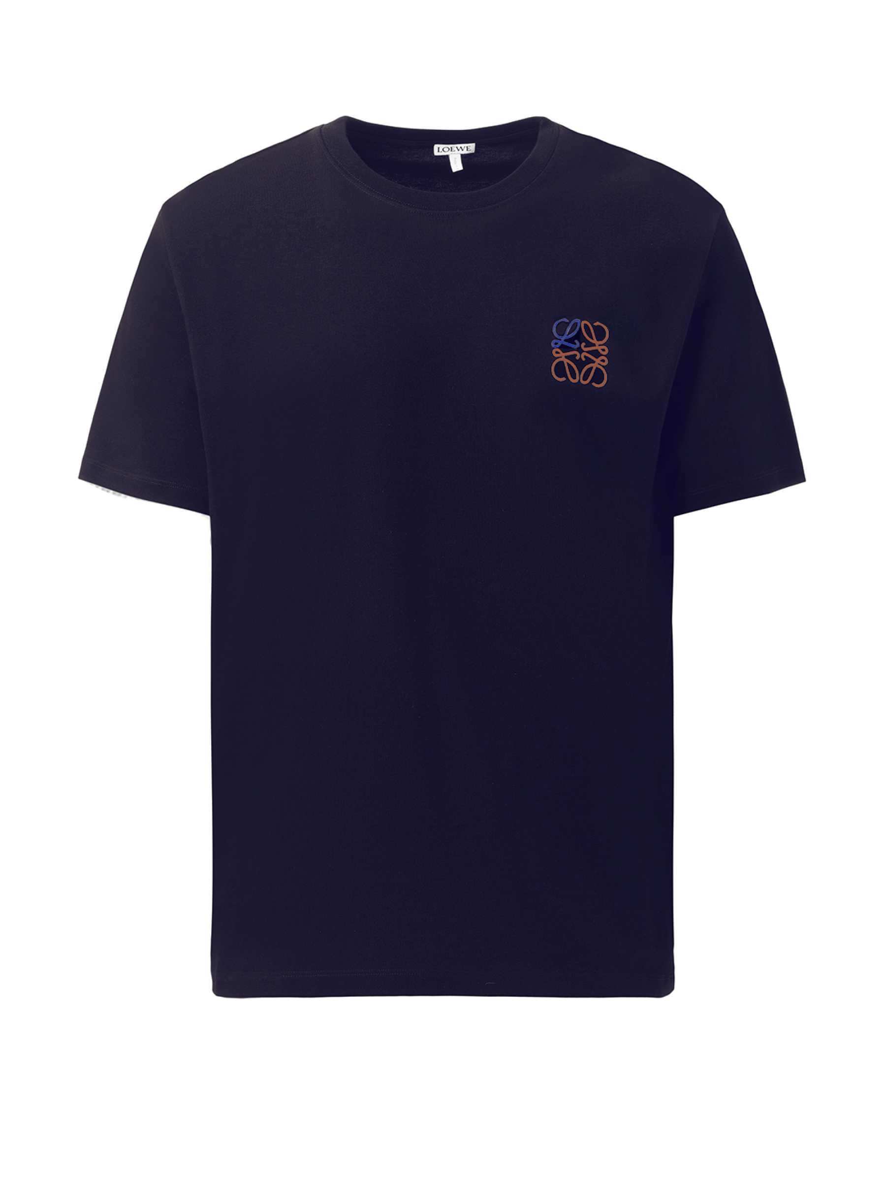 Loewe Anagram Logo T-Shirt in Dark Navy
