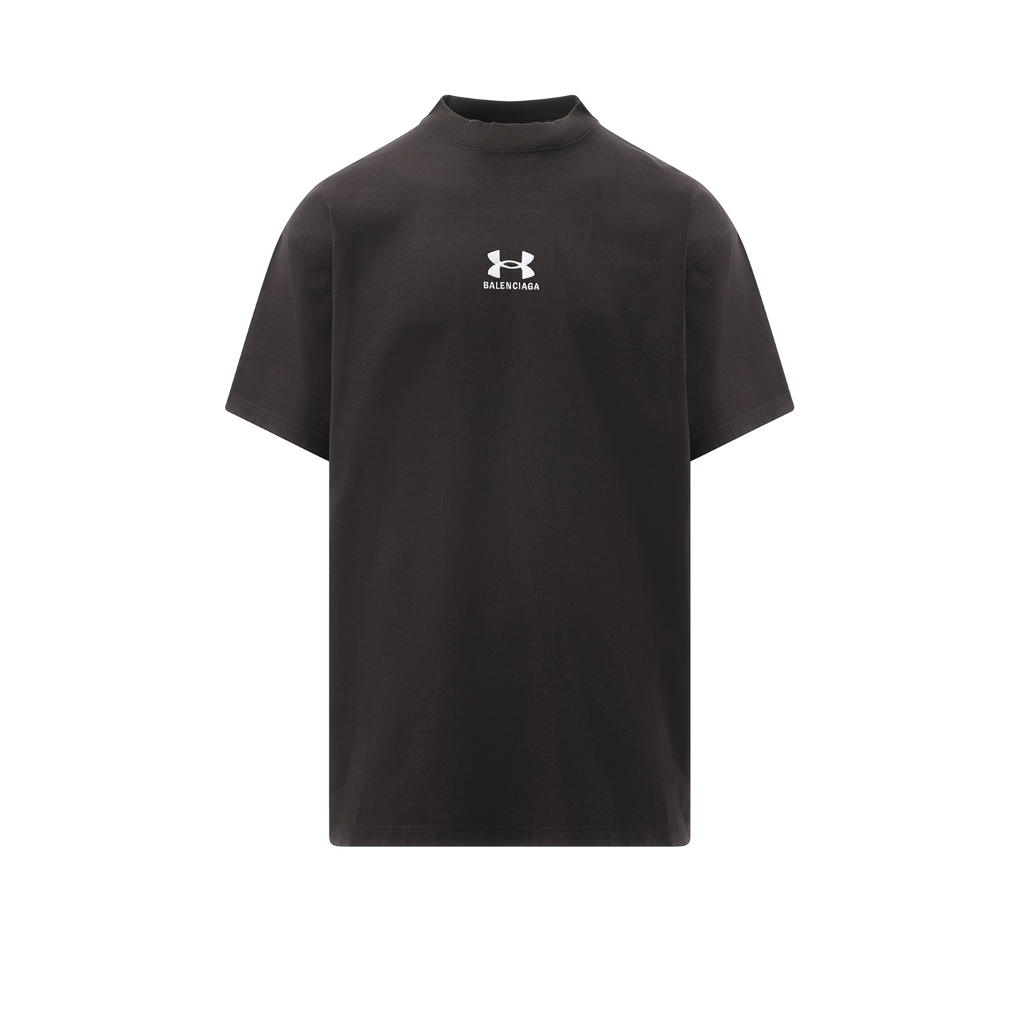 Under Armour Oversized T-Shirt in Washed Black/White