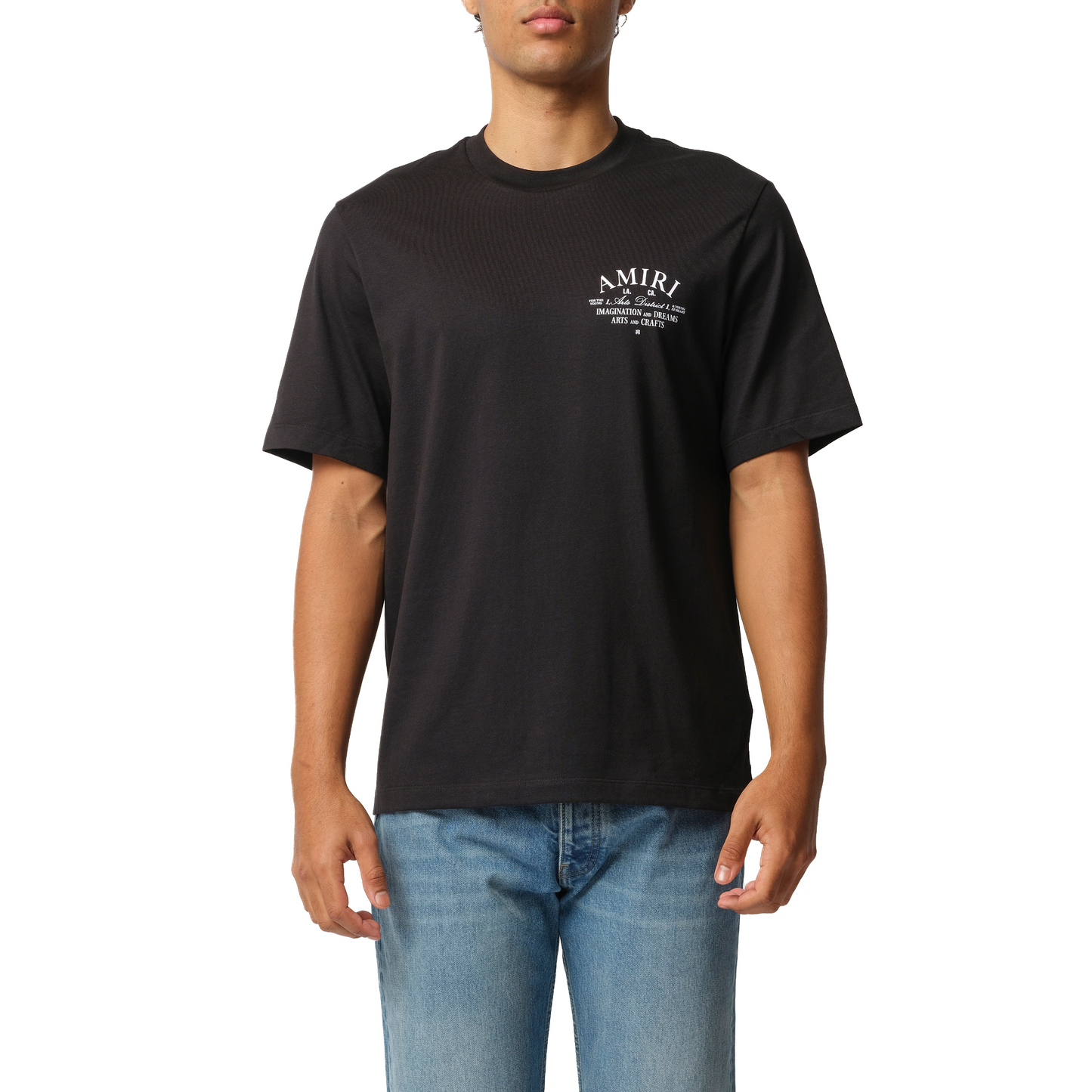 Amiri Arts District T-Shirt in Black/White