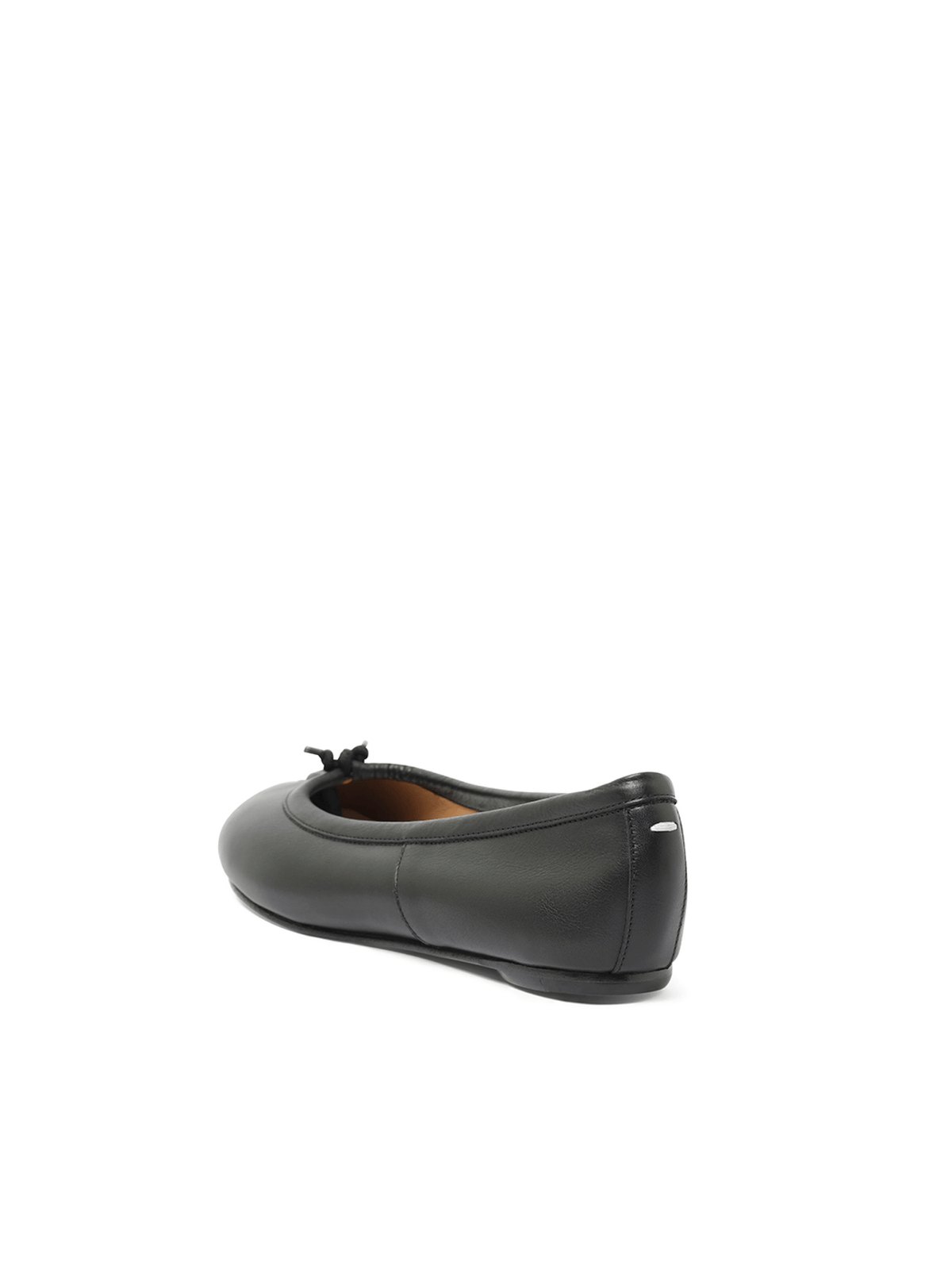 Tabi Flat Ballerina in Black Back View | MAISON MARGIELA