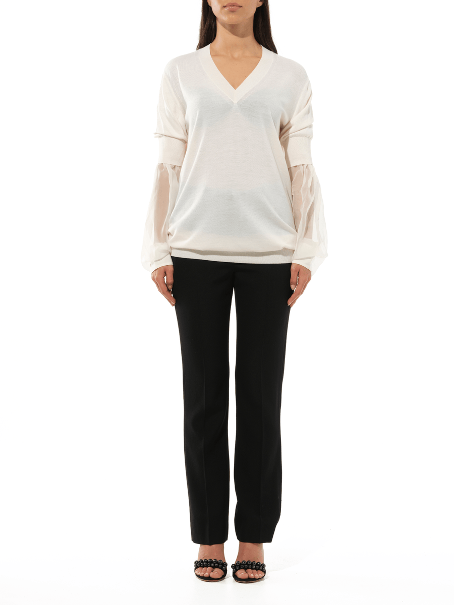 Classic Pullover in White